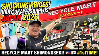 UKAY-UKAY / SURPLUS JAPAN TOUR 2026 🇵🇭🇯🇵 | First Time at Recycle Mart Shimonoseki! 🤯