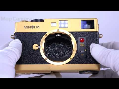 MINOLTA (ミノルタ) CLE GOLD +M40mm F2 GOLD 良品 - YouTube