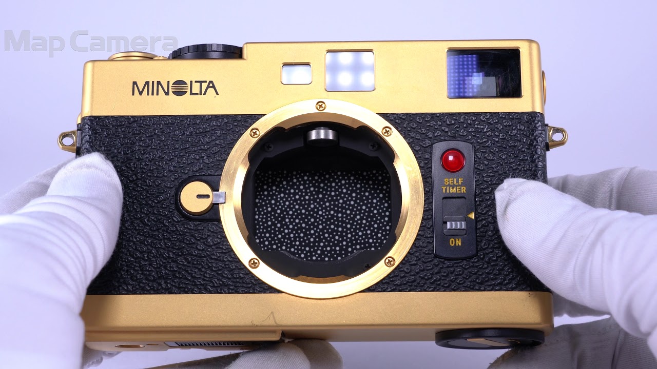 MINOLTA (ミノルタ) CLE GOLD +M40mm F2 GOLD 良品 - YouTube