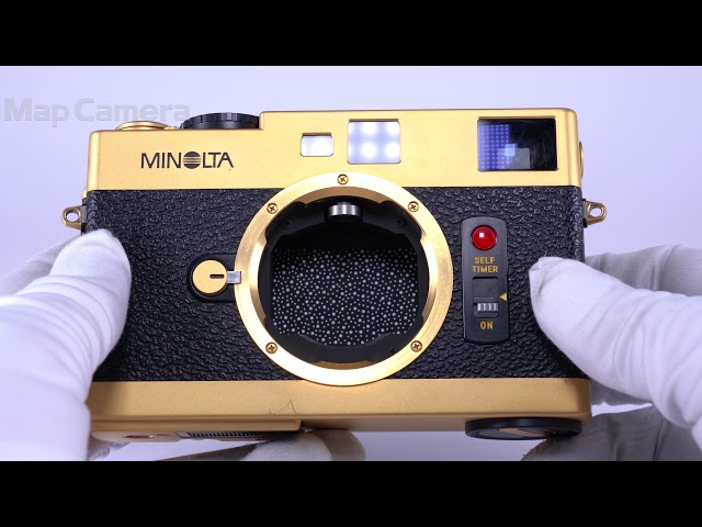 MINOLTA (ミノルタ) CLE GOLD +M40mm F2 GOLD 良品 - YouTube