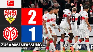 VfB Stuttgart vs 1. FSV Mainz 05 | 2:1 | Zusammenfassung | Bundesliga 2025-26
