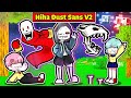 HIHA CHẾ TẠO THÀNH CÔNG BỘ GIÁP DUST SANS VER2 CỰC MẠNH TRONG MINECRAFT*HIHA DUST SANS V2 🤬🔪