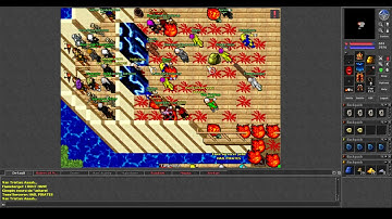 Old Tibia - Liam Darkcrosser PvP Legend Goes to War (Aurea 2005 7.4)