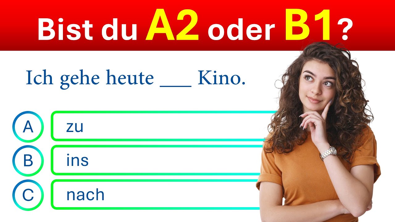 „Bist du A2 oder schon B1? Mach das große Deutsch-Quiz!“