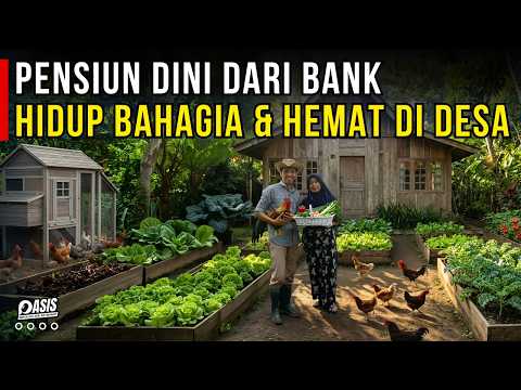 PENSIUN DINI PILIH JADI PETANI HIDUP SLOW LIVING DI DESA HIDUP HEMAT DAN BAHAGIA | CERITA USAHA