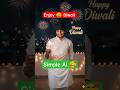 Diwali New Ai photo |🤯 Dipawali Celebration |🎆🎇 #shorts