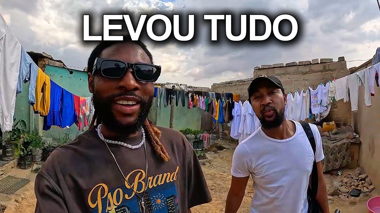 VEIO de LUANDA me VISITAR, mas... 😅 MANDEI ELE REMOVER TERRA no 1º DIA em LUBANGO! 🇦🇴