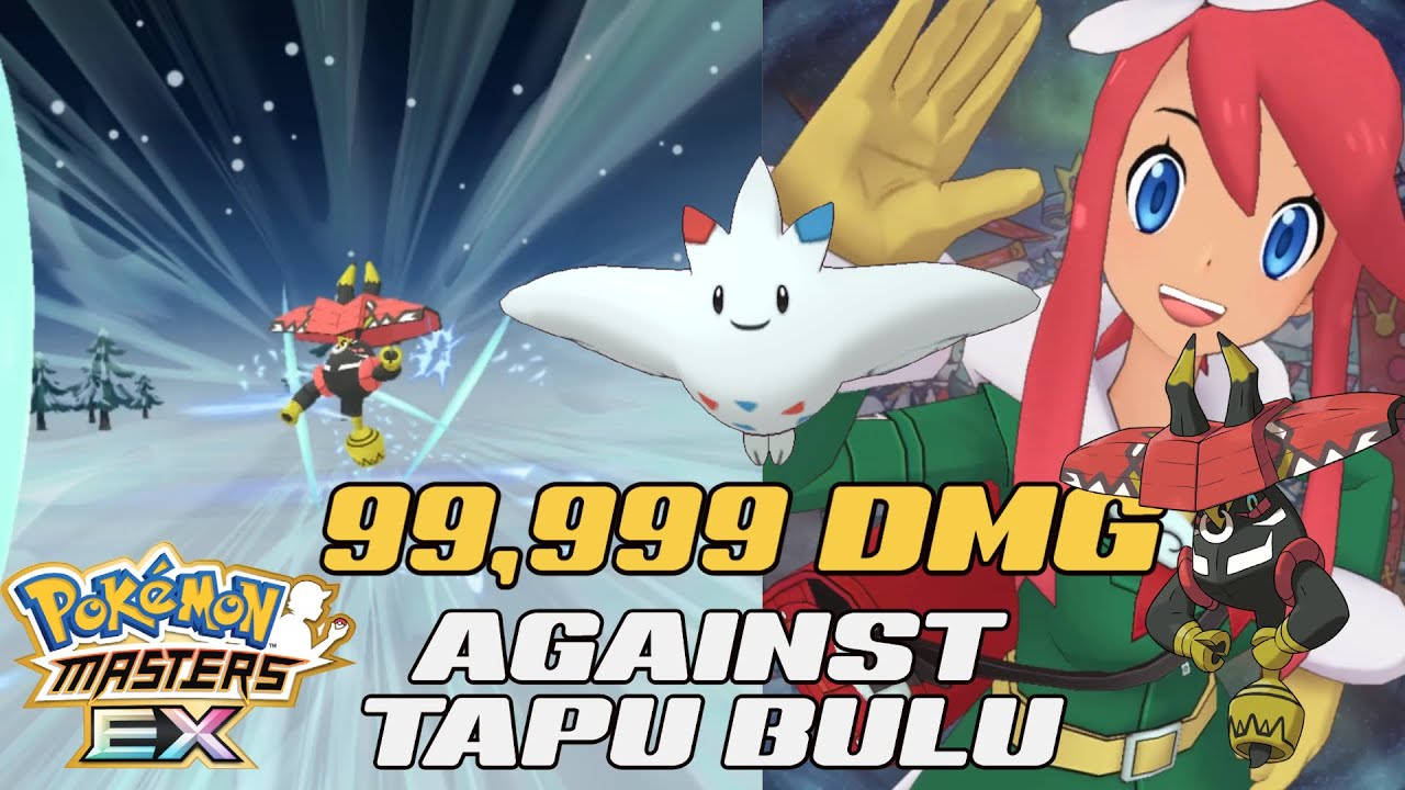 99999 DMG TOGEKISS v TAPU BULU | POKEMON MASTERS EX
