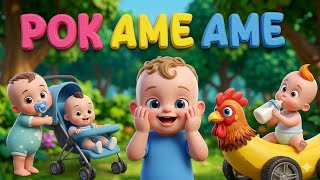 Pok Ame Ame Ciluka  Pok Ame Ame Belalang Kupu Kupu  Lagu Anak Anak Indonesia  Lagu Anak Balita