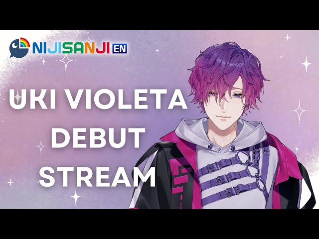 【DEBUT STREAM】keep your eyes on me【NIJISANJI EN | Uki Violeta】のサムネイル