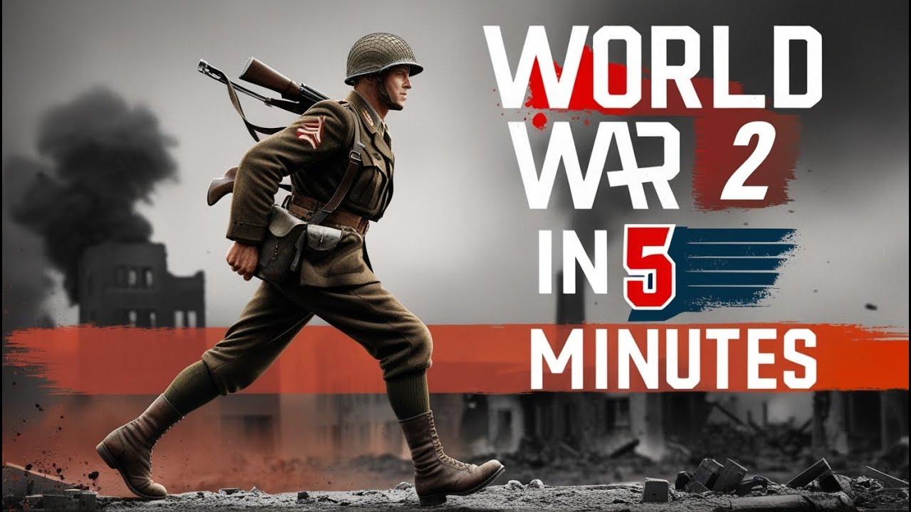 World War II in 5 Minutes! - YouTube