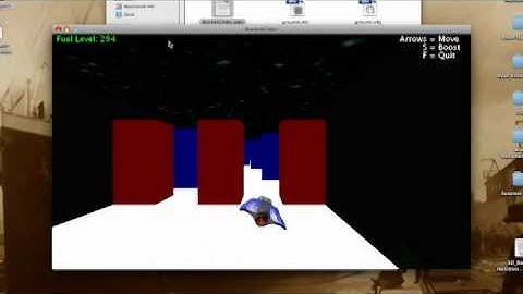 Processing Game DEMO - RocketGlider