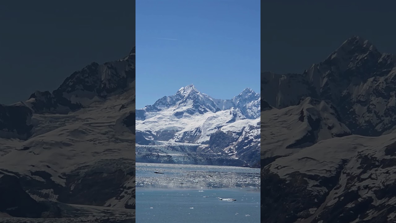 POV: Waking Up to Alaska’s Snow Capped Mountains #short #alaskacruise #pov