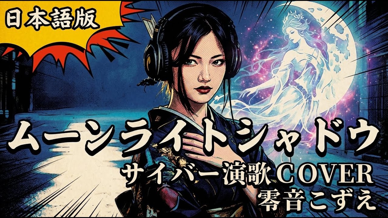 「ムーンライトシャドウ」をAI演歌歌手・雷音こずえが歌ってみた #サイバー演歌