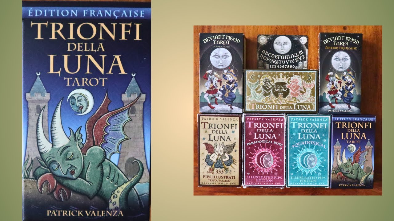 Trionfi della Luna édition française ⁨@salondesarcanes⁩ ⁨@Deviantmoon666⁩  ⁨@usgamessystems⁩