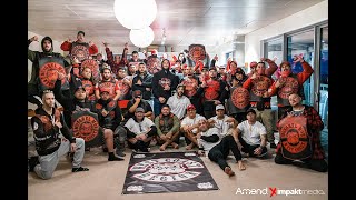 Mongrel Mob haka at Amend Taranaki wananga