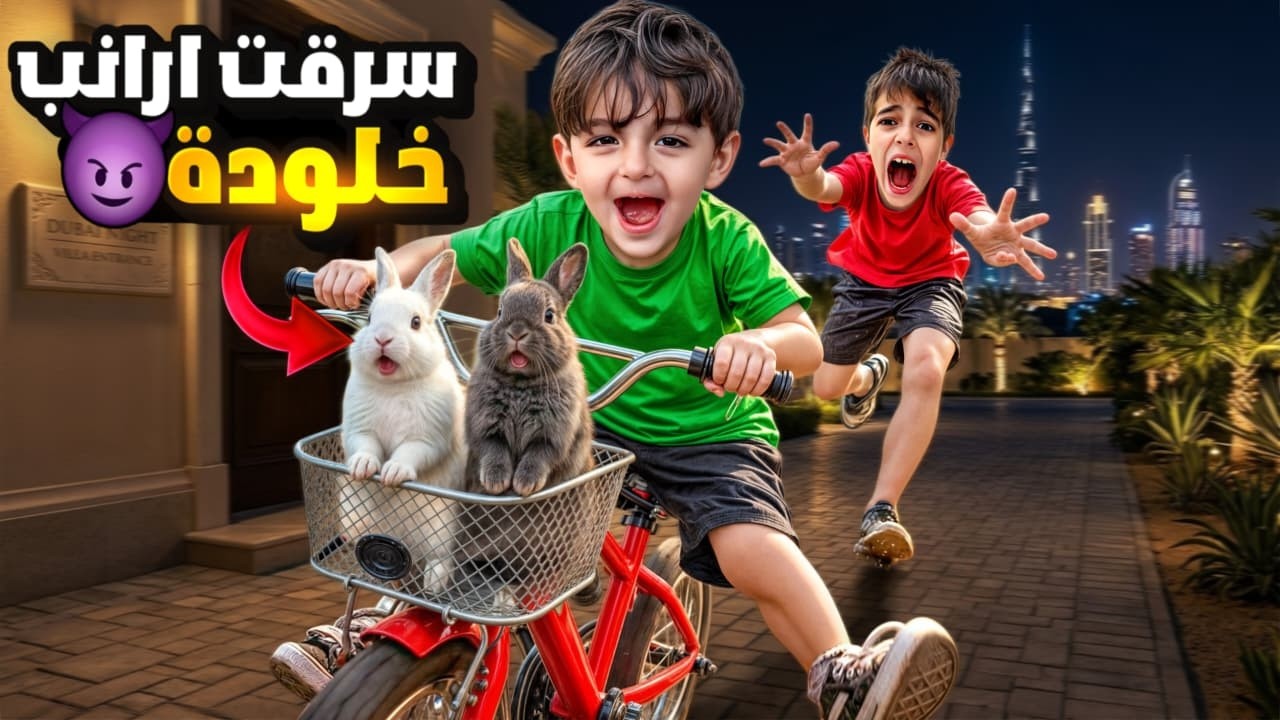 كموتة سرق أرانب خلودة وهوي نايم وضيعهون😭