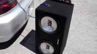 12" MTX 4500 Subwoofers BLOWN IN SMOKE!!!