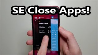 iPhone SE How to Close Apps! screenshot 4