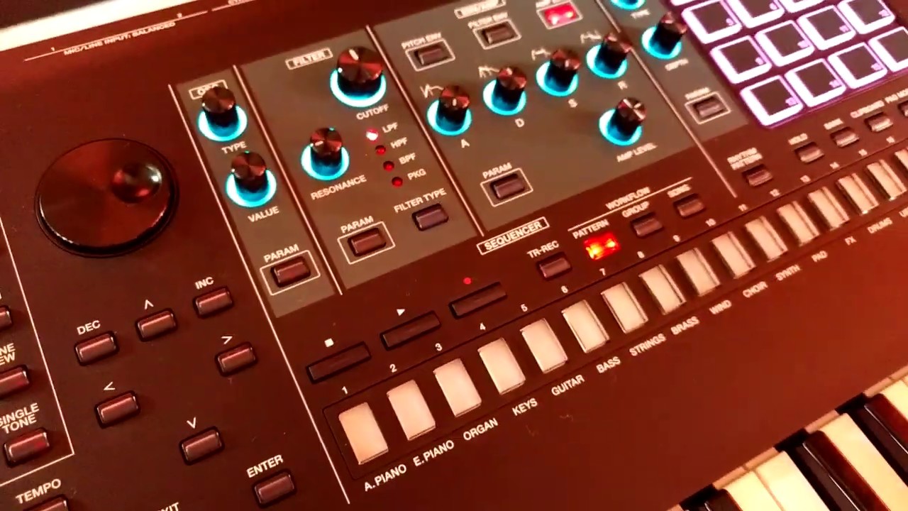 FANTOM6 High performance Piano rolls D YouTube