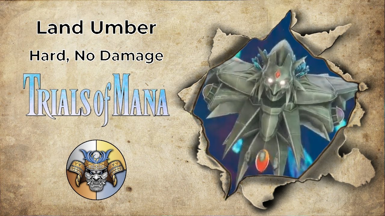 Land Umber (Hard Difficulty, No Damage) - Trials of Mana