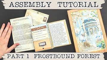 Frostbound Forest Part 1 | Junk Journal Style Project Kit with a Story!