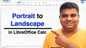 How to Change to Landscape in LibreOffice Spreadsheet