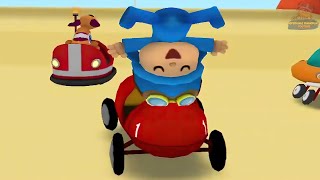 Pocoyo Racing Full Playthrough | Cartoon Game Walkthrough Nintendo Wii Games Race screenshot 4