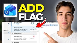 How to Add and Remove a Follow Up Flag on Received Emails in Outlook (Tutorial 2026)