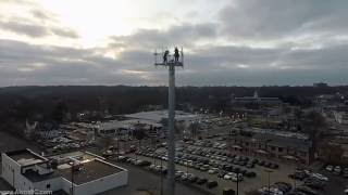 cell tower construction