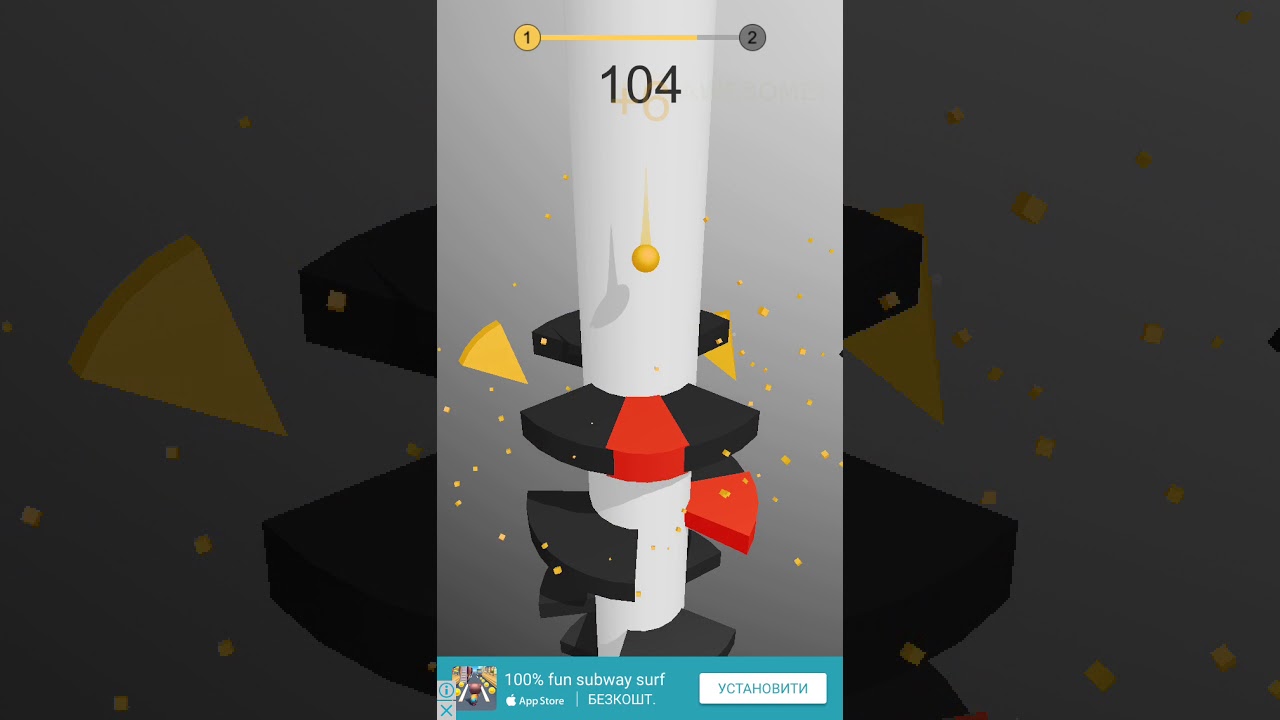 Helix Jump. iOS Gameplay. Launch Video. YouTube