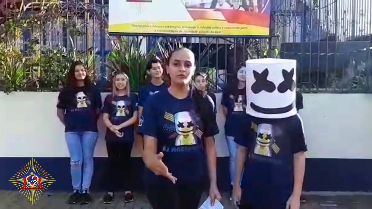 Divulgação da 22ª Festa das Famílias - Equipe Dj Marshmello escola profissional de braga