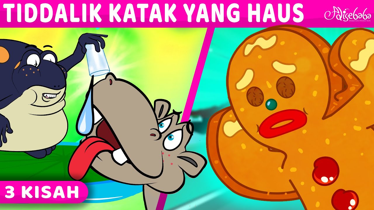 Tiddalik Katak Yang Haus + Manusia Kue Jahe 2 | Kartun Anak Anak | Bahasa Indonesia Cerita Anak