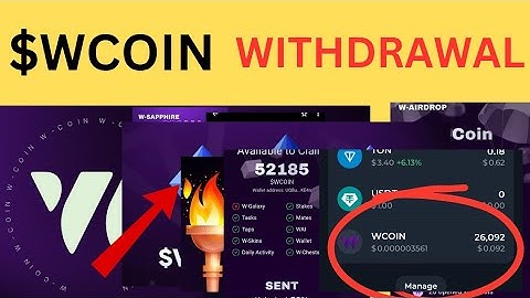 W-Coin Airdrop Withdrawal &Listing Date ( How to withdraw W-Coin )