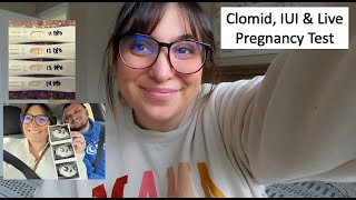 Fertility Journey EP. 3  Clomid & 2nd IUI! I'm PREGNANT with TWINS!