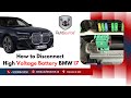 BMW i7 Service Disconnect | High Voltage Battery Removal