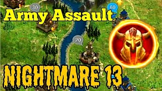 War and Order Army Assault, Nightmare 13