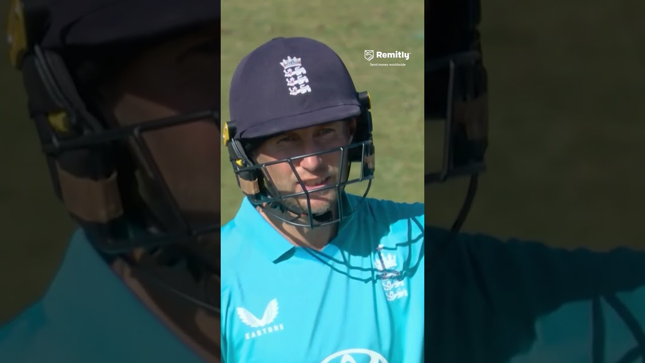 Joe Root and Harry Brook's reaction to a close call run out! 😅 #cricket #englandcricket