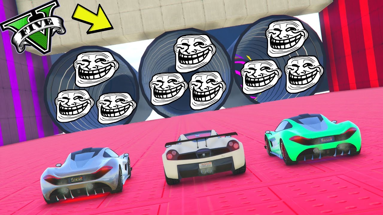GTA 5 ONLINE 🐷 GARE TROLL 🐷N*40🐷 GTA 5 ITA 🐷 DAJE !!!