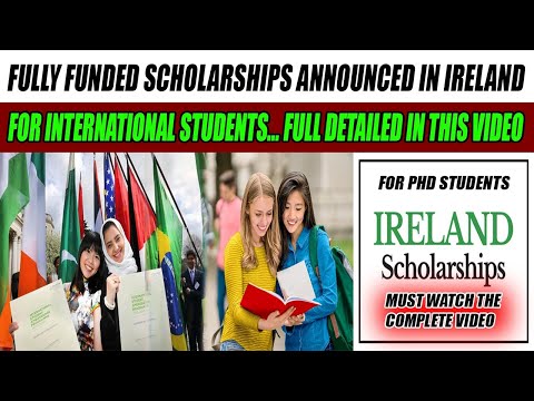 PHD scholarship for Pakistani students l  ICRAG center of University College Dublin Ireland