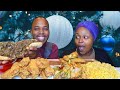 CRUNCHY FRIED CHICKEN + PHILLY CHEESESTEAK + FRIED RICE + GENERAL TSO'S  MUKBANG 먹방  EATING SHOW
