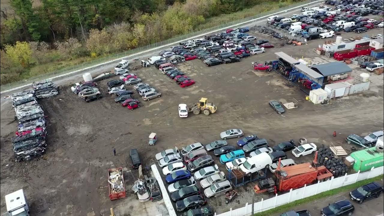 Standard Auto Wreckers Drone Fly Over YouTube