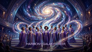 Harmony Galaxy Choir | Galactic Ancestry | 4K Afrofuturist Art