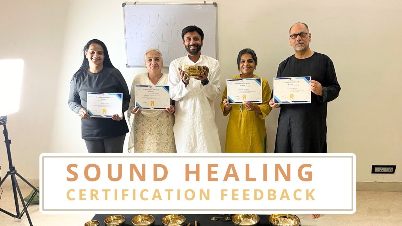 Sound Healing training certification feedback Yash Mukand | Five ...