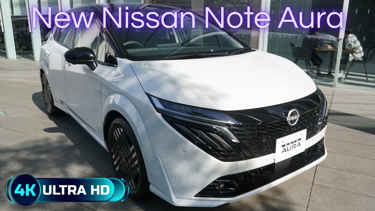 2026 Nissan Note Aura G Four White - NEW NISSAN NOTE AURA 2026 - 新型日産ノートオーラG FOUR 2026年モデル