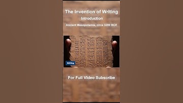 How Ancient Sumerians Invented Writing 5000 Years Ago! 🏺⚡ #shorts