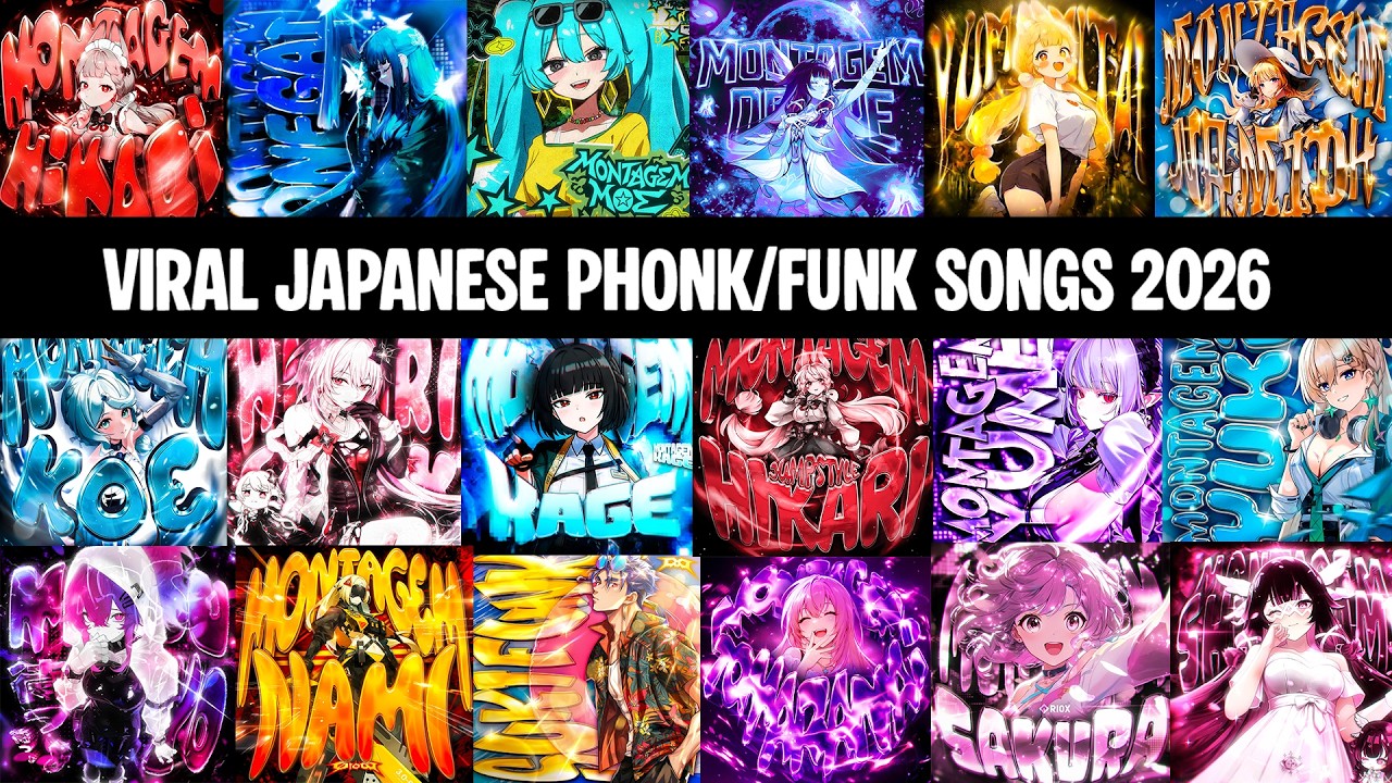 ALL VIRAL JAPANESE FUNK/PHONK SONGS 2026 🎵 PLAYLIST