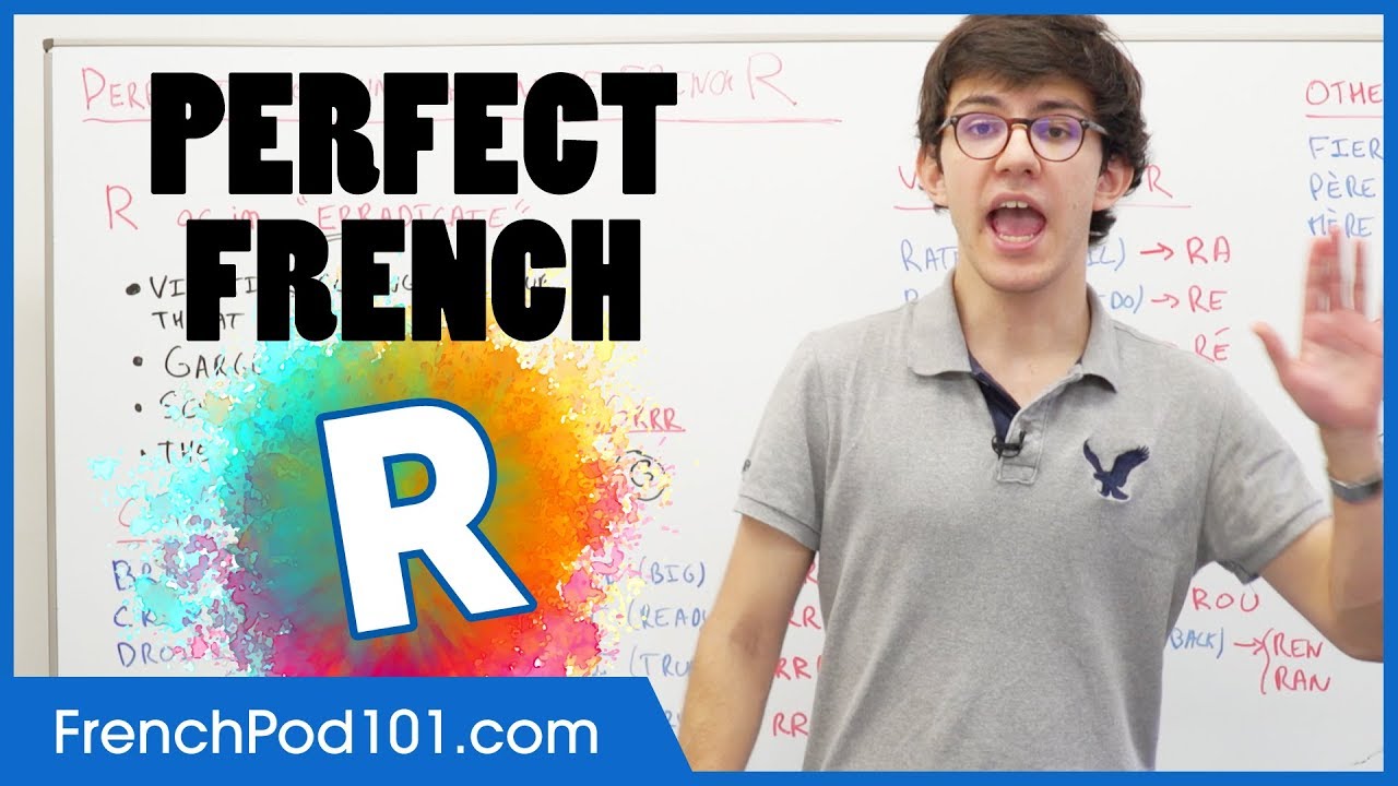 ⁣How to Pronounce the Letter R in French?