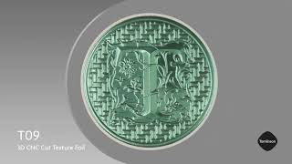 T09 3D CNC Cut Texture Foil