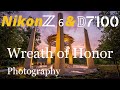 Nikon Z6 &amp; D7100 • Wreath of Honor Photography